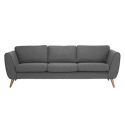 Tetrad Harris Tweed Hendricks Grand Sofa Onyx